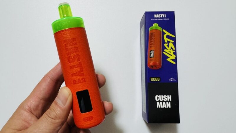NASTY BAR 10000をレビュー！初心者にも試しやすいニコチン0.4