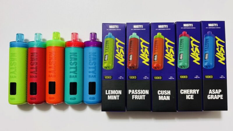 NASTY BAR 10000をレビュー！初心者にも試しやすいニコチン0.4%入りのベイプです