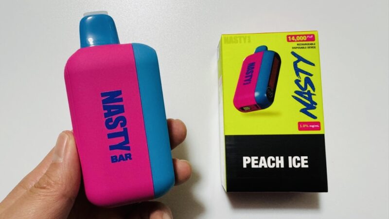 NASTY BAR 14000のピッチアイスとパッケージ