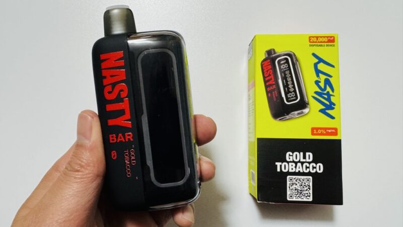 NASTY BAR 20000をレビュー！大容量＆ハイスペックな韓国発の