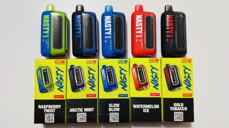 NASTY BAR 20000をレビュー！大容量＆ハイスペックな韓国発のニコチンベイプです