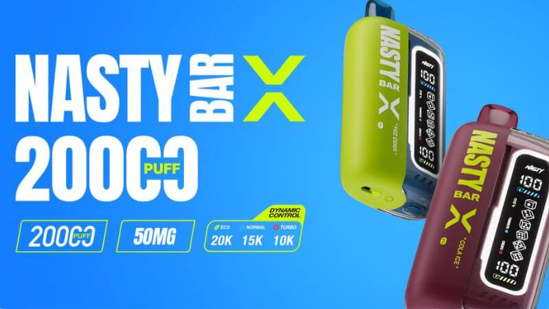 NASTY BAR X デバイス実機の特徴