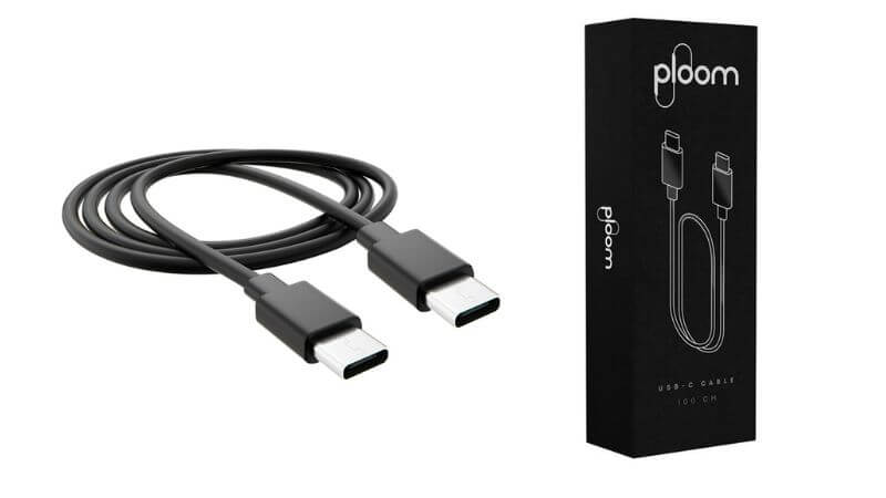 プルーム USB Type-Cケーブル USB-C to USB-Cとパッケージ