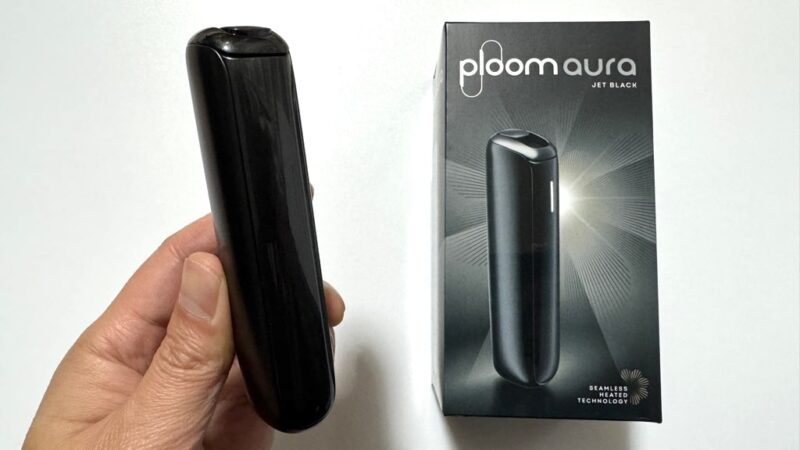 新型Ploom「プルーム・オーラ」が遂に発売！即買いしたので実機を紹介する