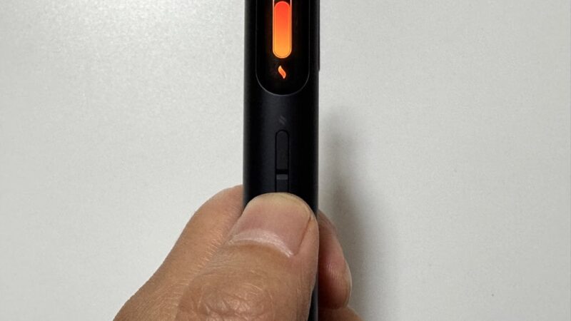 グローヒーロのデバイスボタン