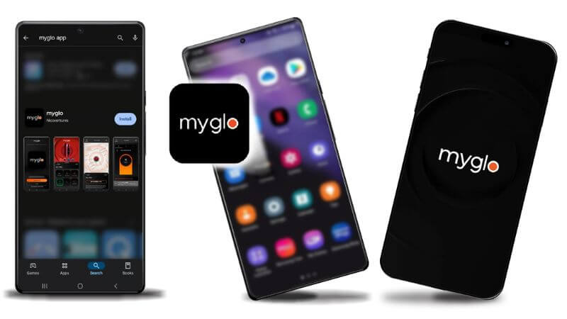 mygloアプリのAndroid設定方法