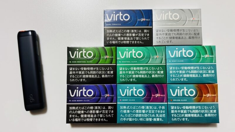 グローヒーロのデバイスとヴァルト全8種のパッケージ