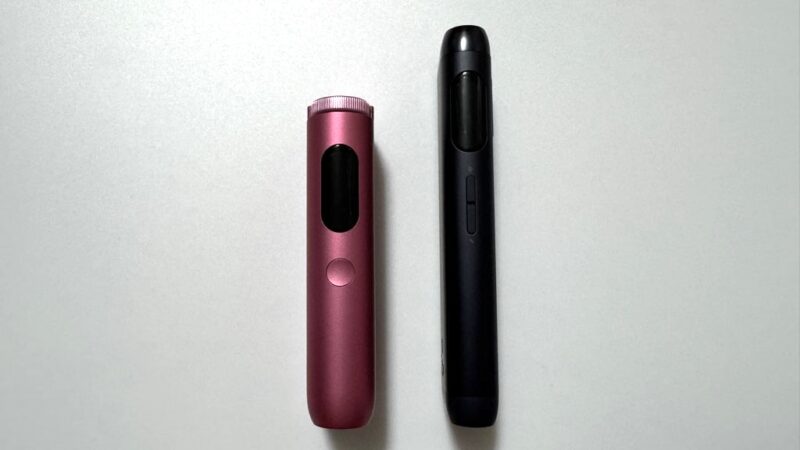 グローハイパープロとグローヒーロのデバイス