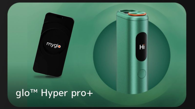グローハイパープロプラスとmygloアプリをペアリング