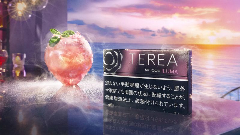 強冷メンソなピーチ味！テリア ブラック フューシャ メンソールが新登場