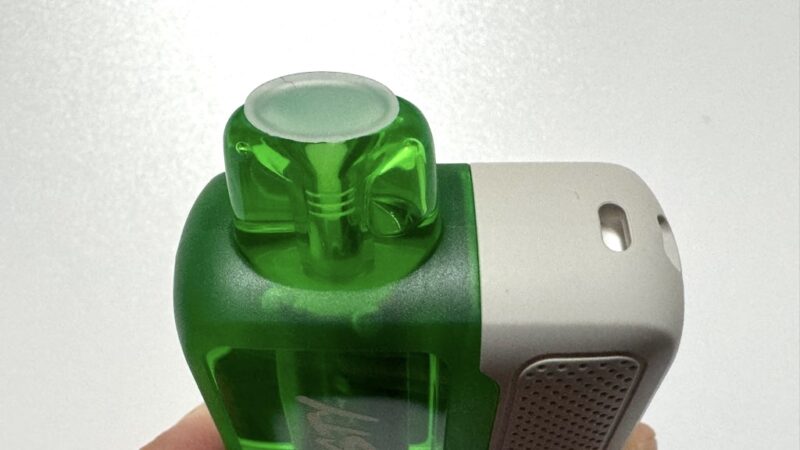 NASTY BAR CLEAR 30000のデバイス上部