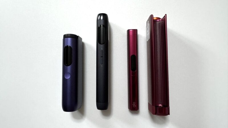 グローハイパープロ、グローヒーロ、グローヒーロプラスの実機