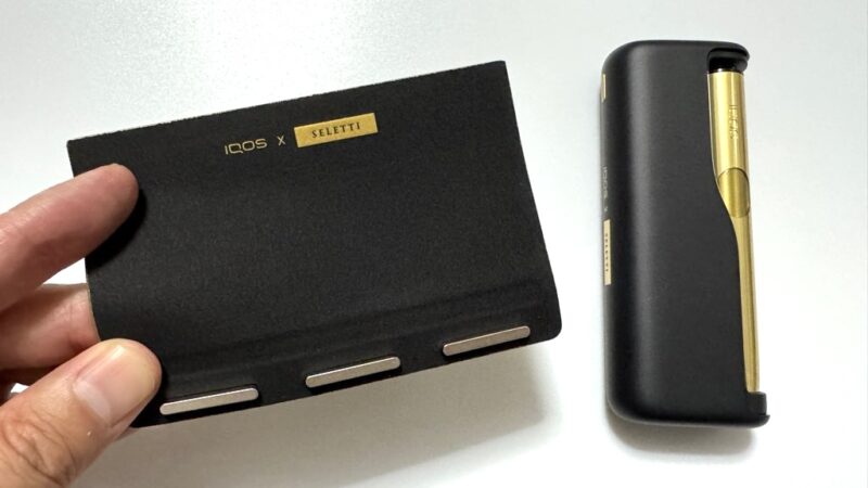 IQOS イルマ i プライム セレッティ ラップカバー ブラック