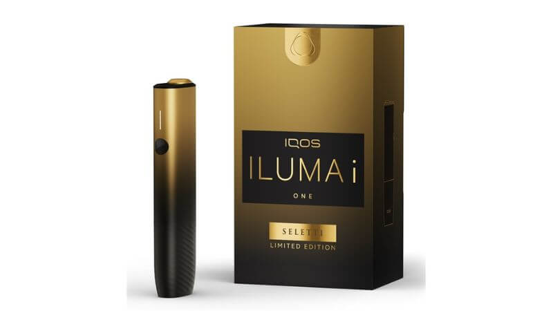 アイコスイルマアイワン セレッティモデルのデバイスとパッケージ