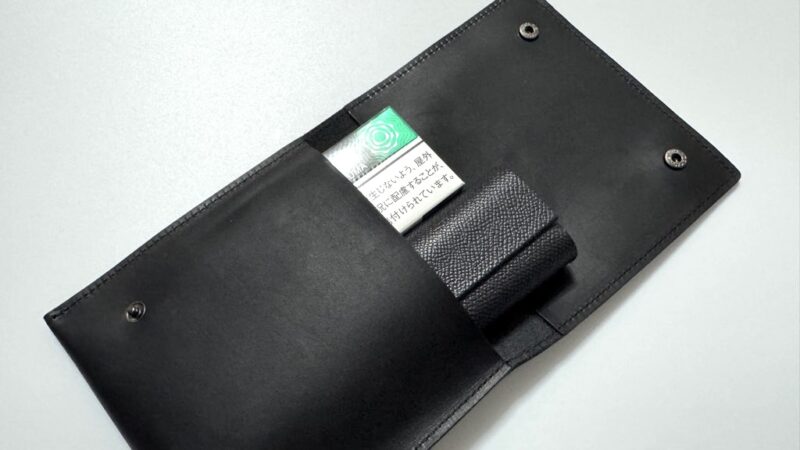 アイコス×京源 オリジナル レザーポーチ