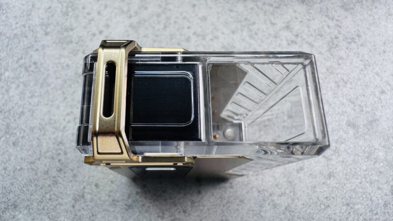 VAPE Xのデバイス上部