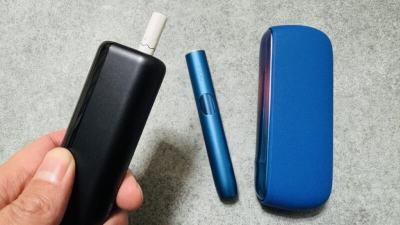 アイコスイルマiとZIRO H1のデバイス