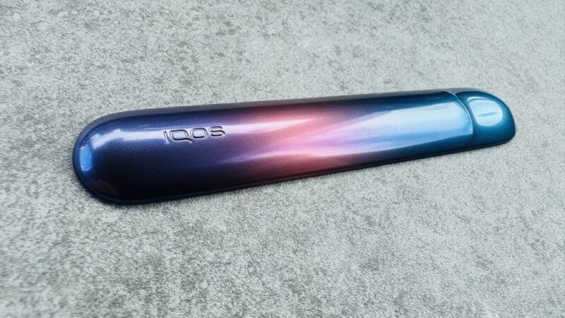 アイコスイルマi ギャラクシーブルーモデルのドアカバー