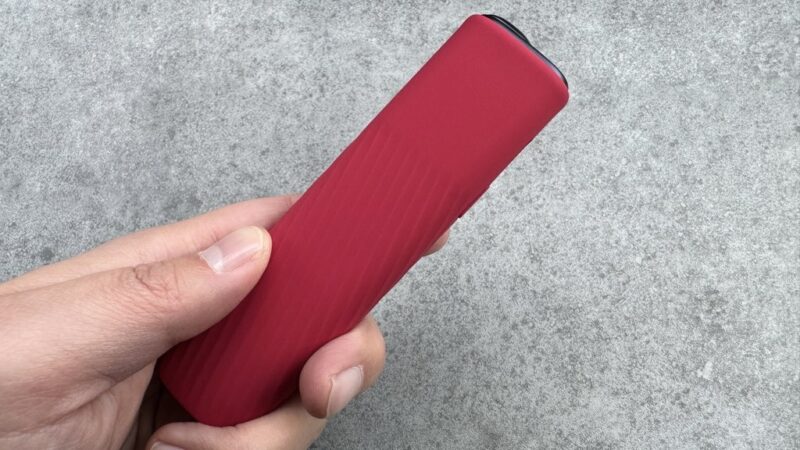 シリコーンスリーブを付けた新アイコスイルマiワン