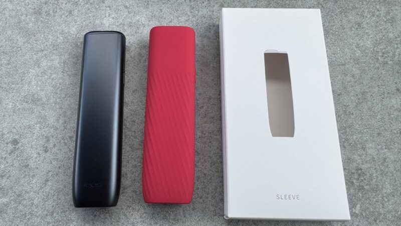 新アイコスイルマiワン実機とシリコーンスリーブ