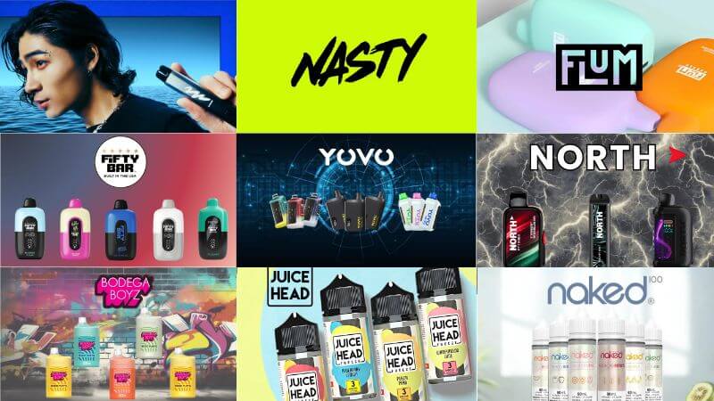 ニコベイの取扱ベイプブランド一覧