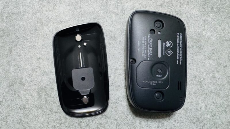 プルームキューブのフロントパネル