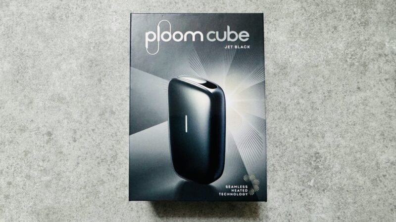 プルームキューブのパッケージ