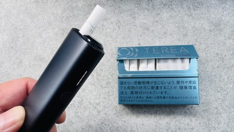 イルマiワンとテリアクリアレギュラーのパッケージ