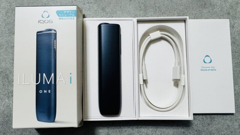 新アイコスイルマiワンのセット内容