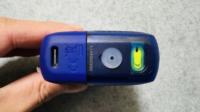 NASTY BAR CLEAR X キック上のデバイス下部