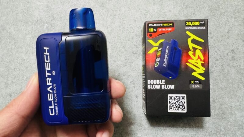 NASTY BAR CLEAR X キック上 ダブルスローブローのデバイスとパッケージ