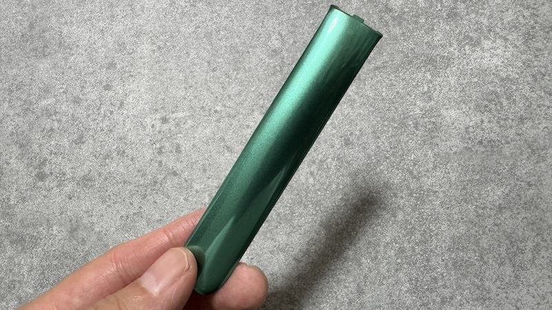 プルームオーラのアクアグリーン フロントパネル