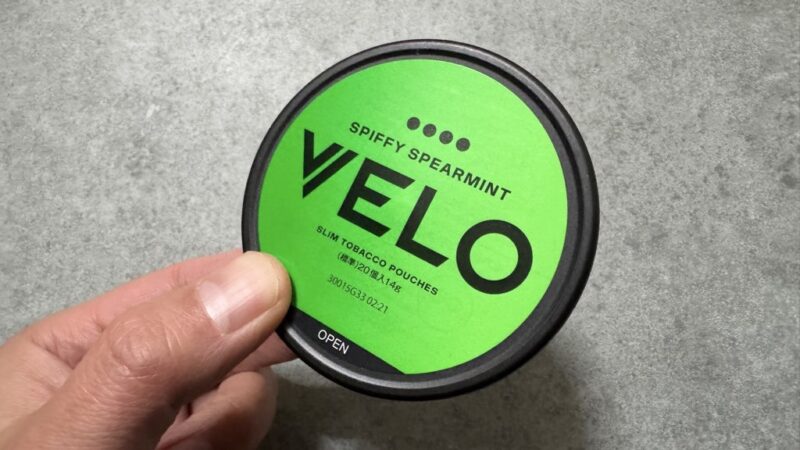 ベロ・スピッフィー・スペアミント・ウルトラのパッケージ