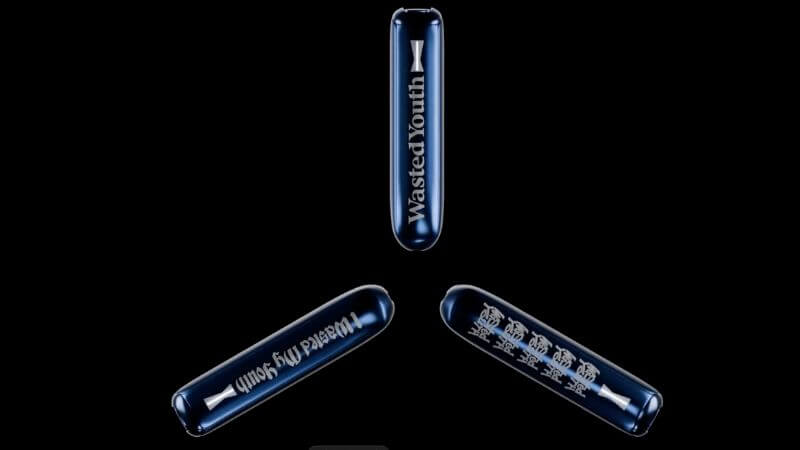 Wasted Youthデザインのフロントパネル3種