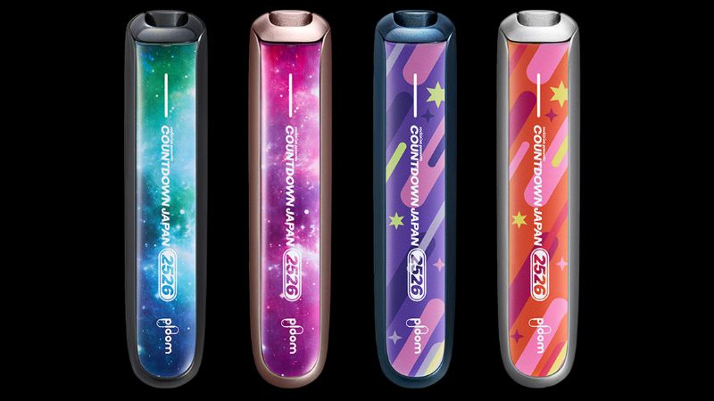 プルームオーラ×COUNTDOWN JAPAN 25/26 コラボフロントパネル4種