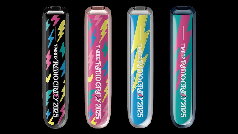 プルームオーラ×FM802 ROCK FESTIVAL RADIO CRAZY 2025 コラボフロントパネル4種