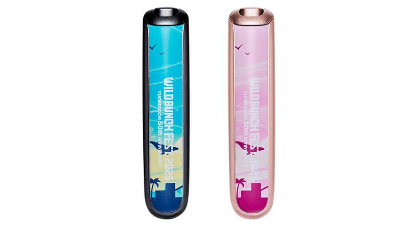 プルームオーラ×WILD BUNCH FEST. 2025のコラボフロントパネル2種