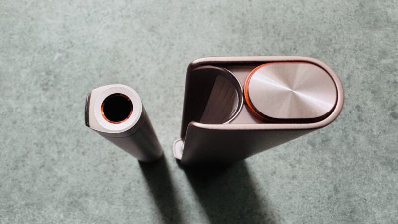 グローヒーロプラス ローズクォーツの実機上部