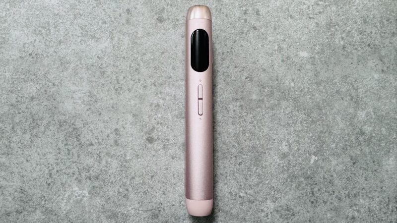 グローヒーロ ローズクォーツのデバイス側面