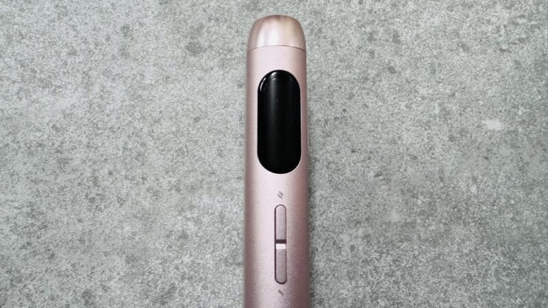 グローヒーロ ローズクォーツのデバイス側面