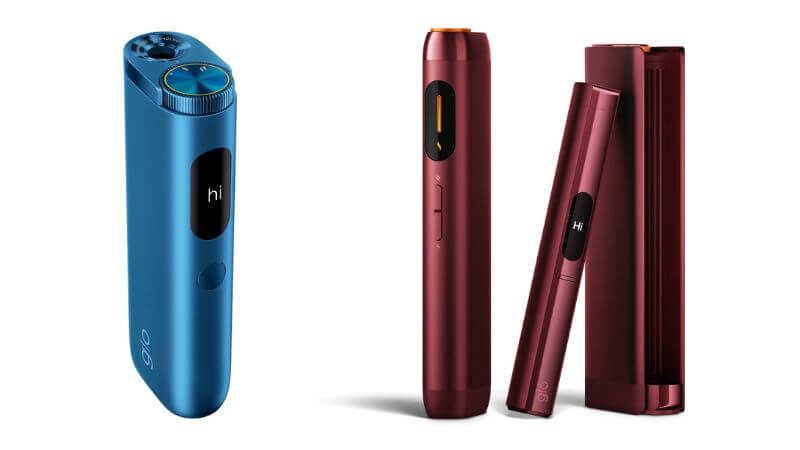 グローハイパープロとグローヒーロシリーズのデバイス