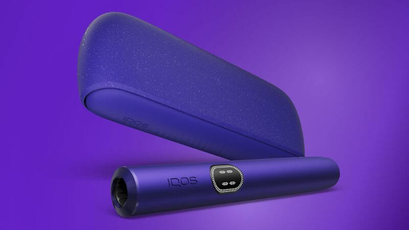 アイコスイルマiプライムのエレクトリックパープル公式画像