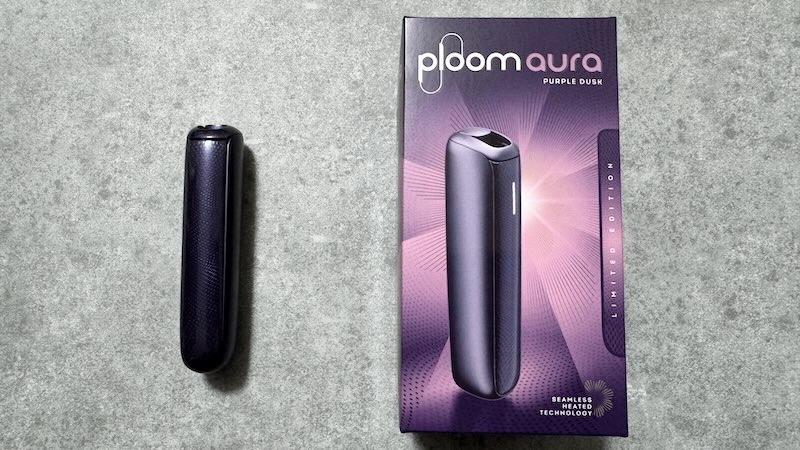 プルームオーラ パープルダスクが新発売!リミテッドカラーシリーズ第4弾は人気の紫色
