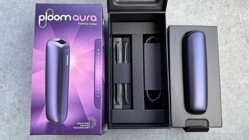 プルームオーラ パープルダスクのセット内容