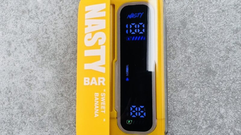 NASTY BAR 20000（ノンニコチン）のデバイス正面