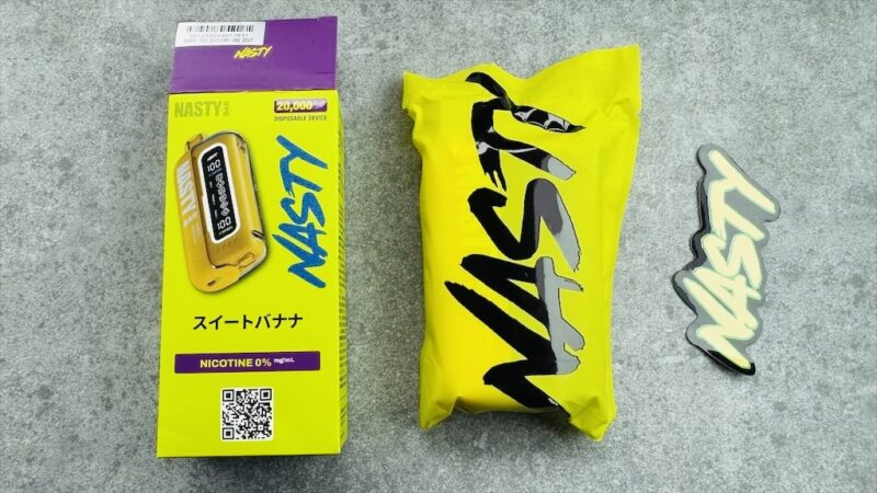 NASTY BAR 20000（ノンニコチン）のセット内容
