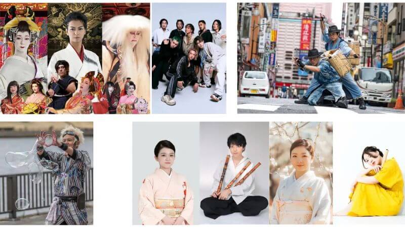 浅草六区SAKURA STREET -桜艶通り- のイベントコンテンツ