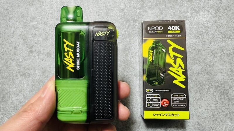 NASTY ONE 40000 シャインマスカットをレビュー