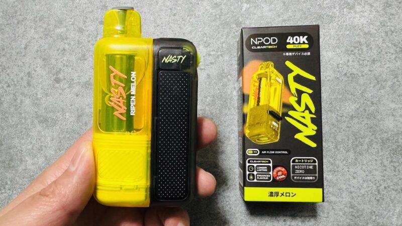 NASTY ONE 40000 濃厚メロンをレビュー