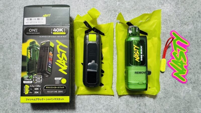 NASTY ONE 40000のスターターキット